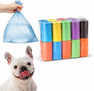 Saco Para Fezes De Cachorro Resistente Kit 180 Unidades Saquinho Higiênico Pet Não Vaza Refil Para Passeio Coletor De Cocô Grande Alta Higiene
