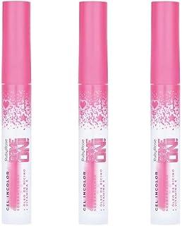 Nova Diva Kit 3 Gel Incolor Cílios E Sobrancelhas Ruby Rose Game On Hb-509 Tb Ruby Rose