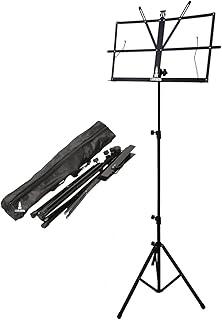 Estante Partitura Suporte Pedestal Cavalete Portátil Dobrável com Bolsa de Transporte