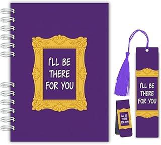 Planner Diário de Leitura – Inspirado em Friends | 240 Páginas com Marcador Tassel e Magnético