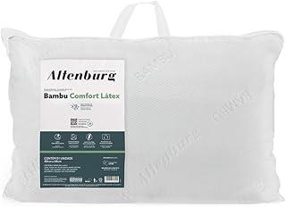 Travesseiro Confort Latex Bambu Altenburg - 48cm x 68cm - Branco