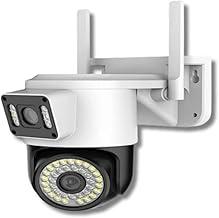Câmera Wi-fi Lente Dupla 2em1 Com Rastreamento Icsee Onvif