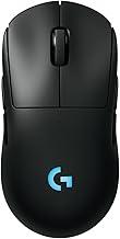 Mouse Gamer Sem Fio Logitech G PRO 2 LIGHTSPEED para Destros ou Canhotos, 4 Botões Programáveis e Removíveis, Sensor Hero 2 44K DPI, Carregamento USB-C, PC/Mac - Preto