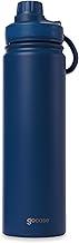 Garrafa Térmica Gocase Fresh Inox Parede Dupla Isolada À Vácuo 650ml - Azul Marinho