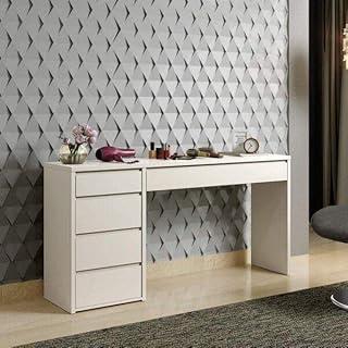 Escrivaninha 5 Gavetas Berlim Mavaular Off White