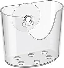 Coza - Mini Organizador Multiuso com Ventosa Glass - Cristal