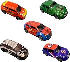 Candide, Kit Mini Carrinhos de Brinquedo, Vingadores, Função Pullback - 5 unidades