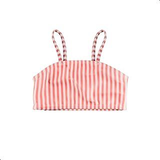 Biquini Top Infantil Alcinha Listrado UV50+ Selene Feminino