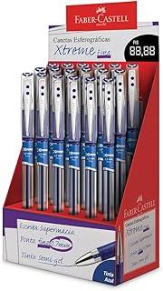 Caneta Esferográfica, Faber-Castell, Xtreme, 0.7mm, XT07/AZ.N, Azul, Display com 18 unidades