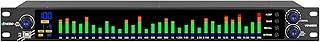 Equalizador de áudio digital, equalizador gráfico estéreo de 31 bandas, visor de espectro LED, 10 efeitos predefinidos, processadores de sinal para estúdio de gravação.