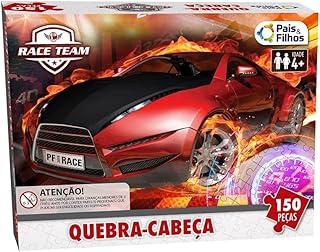 Quebra-Cabeça Cartonado Premium Race 150 Peças Pais e Filhos