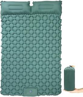 Colchão Inflável Automático Ar Externo Portátil Único De Casal Sleeping Pad Ar Externo Portátil De Acampamento 190 * 120 * 5 Cm / 190 * 60 * 5 Cm Com Travesseiro (190 cm x 120 cm)