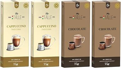 Cápsula Cappuccino Chocolate Café Italle 40 Und