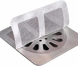 Filtro Adesivo para Ralo 10x10cm Kit 10 Unidades – Anti Entupimento, Retém Cabelos e Resíduos, Bloqueia Insetos, Fácil Aplicação