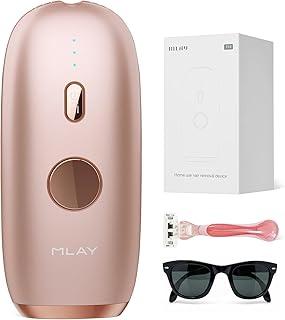 Depilador a Laser IPL MLAY T11 com Certificado ANVISA, Indolor para Uso Doméstico, 14,4J, 3 Níveis de Energia, Redução Visível de Pelos com Uso Contínuo, para Rosto, Axilas e Corpo, Bivolt