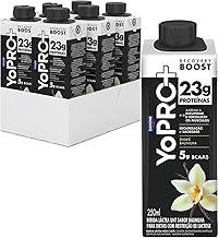 YoPRO Baunilha UHT – Kit com 6 Unidades – 250ml cada – 23g de Proteína – Zero Lactose