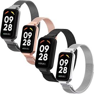 Pulseira De Metal Para Xiaomi Smart Mi Band 8 Active Band 2 DM ACESSÓRIOS