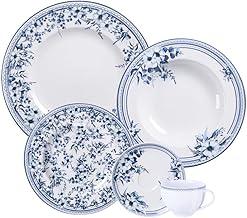 Aparelho de Jantar Tramontina Azzura em Porcelana Decorada 20 Peças