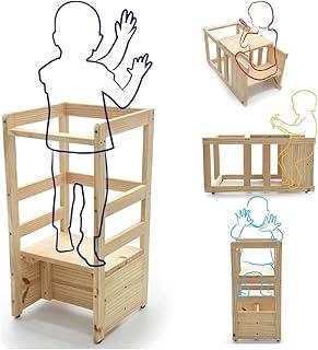 Torre De Aprendizagem Montessoriana Regulagem De Altura 4x1 Premium Envio Já