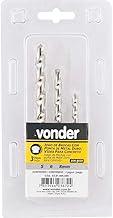 Vonder, Jogo De Brocas Para Concreto, Com Ponta De Metal Duro, 5 Mm A 8 Mm, Com 3 Peças.