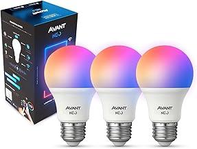 Lampada Led Smart Inteligente Wi-fi 2.4 GHz Alexa google 10w RGB E27 110v/220v Cod: 290028177 Neo Avant (RGB, 3 unidades)