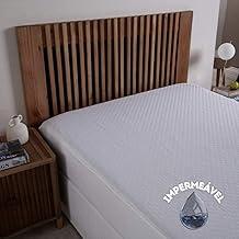 Capa De Colchão Impermeável Matelado Casal Padrão Branco
