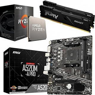 Kit Upgrade Amd Ryzen 5 5600GT, Placa mãe A520, 16GB DDR4 3200MHz