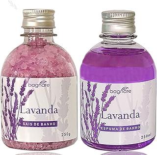 Sais De Banho e Espuma para Banheira Hidro Relaxante Lavanda