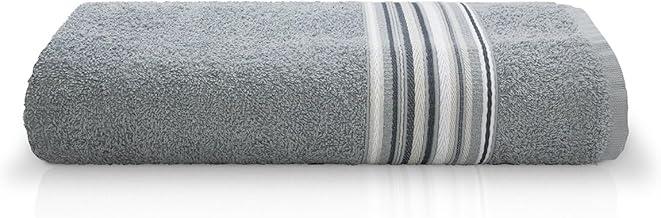 Camesa Toalha Decor de Banho 62X120cm Cinza