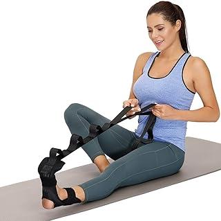 Faixa Alongamento Dor Pés Perna Fascite Arco Plantar Pilates Yoga Alongador Pés Reabilitação Fortalecimento - R78