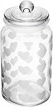 LYOR - Pote Coração 11cm x 11cm x 22cm Vidro