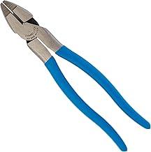 Alicate de ferro com mola da Channellock, 369-BULK, Blue Handle, 9.5-Inch