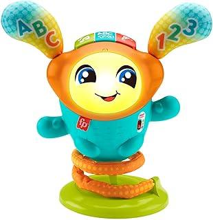 Fisher-Price Brinquedo de bebê Dj Bouncy Pular e Aprender