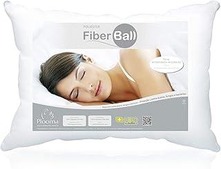 Travesseiro Poliéster Fiber Ball 50x70 Plooma branco Poliéster Fiber Ball