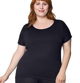 Camiseta Plus Size Dryfit Academia Fitness Respirável Feminino Selene Adulto