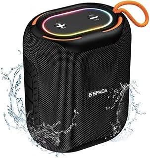 Caixa de Som Portátil 10W, Caixa de Som Bluetooth, Conexão USB, Cartão de Memória, Cabo P2, Som Limpo e Potente, Perfeita Para Viagens, Festas, Praia, Botões de Controle, Impermeável, Som Alto
