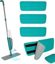 Mop Spray Fit Esfregao Para Limpeza da Casa Com Gatilho e Reservatorio Dispenser Para Agua Desinfetante + 3 Refil de Microfibra (Borrifa, limpa e Seca) Limpeza Simples e Facil MOP SPRAY CASA LIMPA