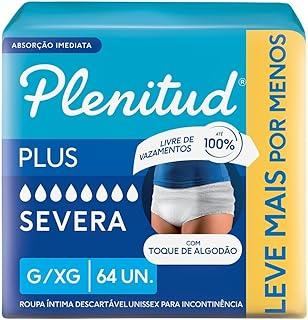 Plenitud Roupa Íntima Plus para Incontinência G/XG 2x32-64 un