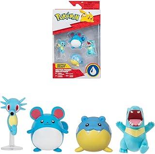 MULTIPACK 4 FIGURAS TIPO AGUA, POKEMON, SUNNY