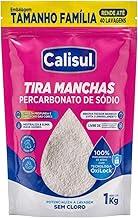 Percarbonato de Sódio 1kg 100% Puro | Oxigênio Ativo | Tira Manchas e Clareia Sem Cloro | Seguro para Roupas Brancas e Coloridas | Multiuso (Panos, Banheiro e Rejunte)