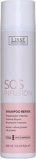Lisse, Shampoo Capilar, Pro S.O.S Infusion Purifying, Limpeza Purificante, 300 ml, Branco