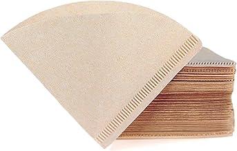 Filtros de Papel Tipo V60 para Café Coado 1-2 Xícaras 80 Unidades