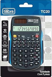 Tilibra - Calculadora Científica 56 Funções Tc20 Preta, Multicolorido, 1un