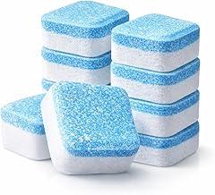 Kit Pastilha de Limpeza Higienizadora para Máquina de Lavar Roupa e Louça Pastilhas Efervescentes (Kit 12 unidades)