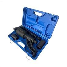 Desforcímetro 680Nm Profissional com 2 Soquetes Reforçados para Rodas de Caminhão e Ônibus Máquinas pesadas Oficina Borracharia com Estojo Plastic Box com Soquetes 32mm 33mm