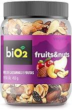 Mix de Castanhas e Frutas biO2 Snack Nuts e Fruits, Pote 450 g - Vegano e sem Glúten
