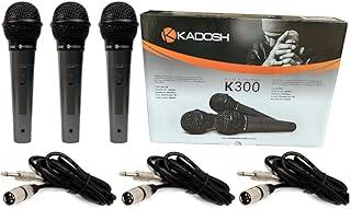 Kit Microfones Unidirecionais Kadosh Kds-300 3 Pçs