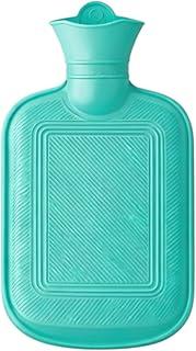 Bolsa Térmica de Borracha para Compressa Água Quente e Fria Verde 350ml 21x11cm