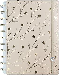 Caderno Inteligente, Grande, Miss Floral By Giulia Benite, 215x280 mm, 80 Folhas
