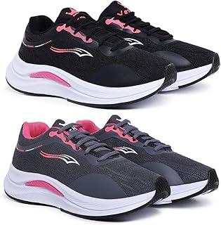 Kit 2 Pares Tenis Feminino Caminhada e Academia Musculação Esportivo Casual Dia Dia